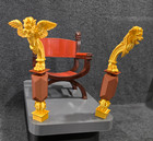 Tng Finale Judge Q Chair s Pillars Only For Star Trek Exo-6 Q    1 6 Scale
