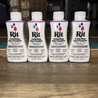 Lot  4  Rit Colorstay Dye Fixative 8 Fl Oz  Clear Laundry Treatment   Dying Aid