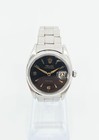 Vintage Rolex Oyster Date 34m Precision 6494 Green Dial 1950s Manual Wind