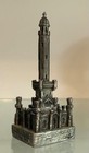 Chicago Water Tower Miniature Replica Souvenir Building Wapw Pewter