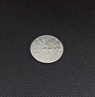 Stainless Steel Car Wash Token With Chinese Characters Silver Tone Coin