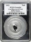 1912 Coal Recovered From Rms Titanic Pcgs Certified Genuine- Big Piece 