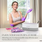Achzzy Paraffin Wax Machine For Hands And Feet  4000ml Charcoal Gray