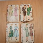 1940s 1950s Womens Vintage Sewing Patterns Simplicity Size 20    Dress  Suit  a 