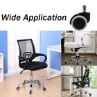5pc Office Chair Caster 2 Inch Rubber Swivel Wheels Heavy Silent Replacement