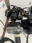 Lot Of  6 Nikon Digital Cameras W  3 Lenses