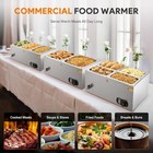 Secondhand Commercial Food Warmer With Three 1 3 Pans
