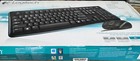 New Unused  Mk120 Logitech Full Size Usb Wired Keyboard And Wired Mouse