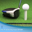 Rubber Golf Tees For Mats  Golf Tee Holder For Driving Range   Simulator  Unbrea