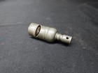 Antique 1800s Heavy Pewter Pig Nose Whistle Police Railway Military Works