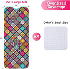 Bathtub Mat Non Slip  Bohemia Extra Long Bath Tub Mat Shower Floor Mat With S   