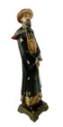 Antique Vintage Ancient Chinese Officer Figurine Hand Painted Asian Art Statue