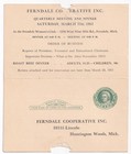 Vintage 1   Washington Stamp  Slogan Cancel  1951 Postal Card  Unused Reply Card