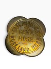 Vintage Geo  Rausch Gen   l Mdse Roseland  Neb  Good For 50   In Trade Token