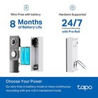 Smart Video Doorbell Camera With 2k Resolution Free Ai Detection No Fees