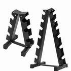 176  660lbs Weight Storage Dumbbell Rack Frame Stand Home Gym Training 3  6 Tier