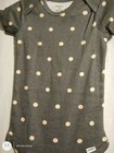 12 Month Gerber Girl Gray With Pink Polka Dot Short Sleeve Bodysuit   Pink Pants