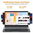 Sgin 15 6  Fhd Laptop Intel Core I3-5005u 8gb Ram 512gb Ssd 7000mah Windows 11