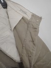 Vintage 40s Wwii Army Military Stencil Khaki Chino Button Fly Pants Distressed