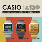 Casio A120wegg-1b Vintage Illuminator Digital Black Watch