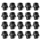 20 Pack 33mm M22x1 5 X 19mm Wheel Nuts Sleeve Nuts M22-1 5x19mm Skirt Flange