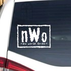 New World Order Wrestling Vinyl Decal Sticker Nwo Car Truck Window Size   Color