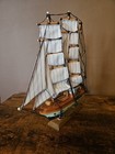 Gorch Fock Wooden Sailboat Model Wooden Sailing Boat 13  Tall-nautical Decor
