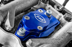 S s Cycle Billet Head Breather Kit - Anodized Blue - Twin Cam For  99- 17