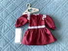 Pleasant Company American Girl Samantha Burgundy Party Dress Vintage 1993