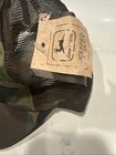 Vintage John Deere Camo Snapback Hat Deer Patch Nissun Cap Nos Licensed With Tag