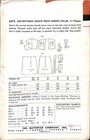 Rare Vintage 1950s Side Button Sheath Dress Sewing Pattern 6473 Bust 32 Uc Ff