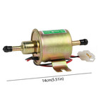 Universal 12v Low Pressure Electric Fuel Pump Hep-02a For Lawn Mower Car Van