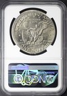 1978 Eisenhower Ike Dollar Ngc Ms-65 Mint Error Struck 10  Off Center