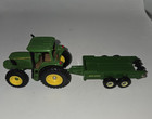 Ertl 1 64 John Deere 6420 Tractor With Manure Spreader Wagon - Diecast Farm Toys