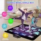 Toys Double Dance Mat For Kids  Boys   Girls Toys Ages 3 4 5 6 7 8  Year Old    