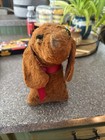 Very Old Vintage  antique Stuffed Dachshund Dog Animal Plush Red 11 steiff  20 s