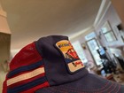 Vintage Bill Elliott Three Stripe Snapback Trucker Hat Coors Made In The Usa