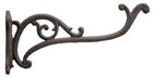 Rustic Cast Iron Plant Hanger Hook 10      Wall Mount Bracket For Hanging Baskets