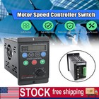 Single To 3 Phase 750w 1hp 220v Variable Frequency Drive Inverter Vfd Vsd 1-99hz