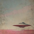 Ufo Botanical Vintage Wall Art  Sci-fi Uap Nhi Flower Decor  Alien Floral Poster