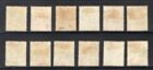 Gambia 1904 Complete Set Used  Sg 57-68  Cat   400