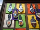 Obsolete International Police Badge Lot 40 Items