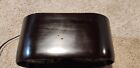 Vintage Zenith Model 5g03  Owl Eye Tube Radio Bakelite Brown Works  Recapped