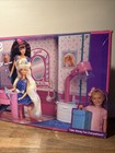 Vintage Mattel 1995 Fun On The Go Beauty Parlor Barbie Doll Play Set Sealed