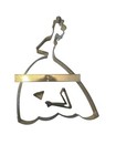 Wedding Bride Cookie Cutter Cakes   Supplies By Ximena Stainless Steel 3d 6 5   