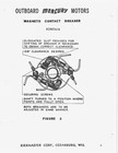 Mercury 10hp   Ke-7  47- 49   Kf-7    49- 50 Vintage Outboard Service Manual 