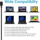 Oem Genuine Lenovo 65w Usb-c Laptop Ac Power Adapter Charger Adlx65ucgu2a