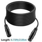 10pcs 3m Dmx Cables 3pin Xlr Connection Stage Par Light Signal Cable Wire