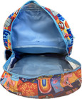 Large Backpack - Spongebob -w patrick Blue 3d Pop-up 16  School Bag New
