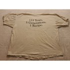 Vintage Leinenkugel Brewing Men s T -shirt Xl White Fruit Of Loom Heavy Cotton